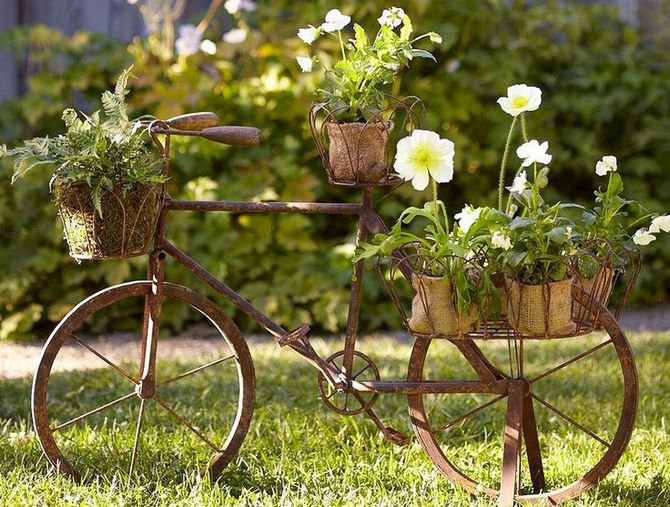 Красивые идеи для дачи и сада из подручных материалов своими руками